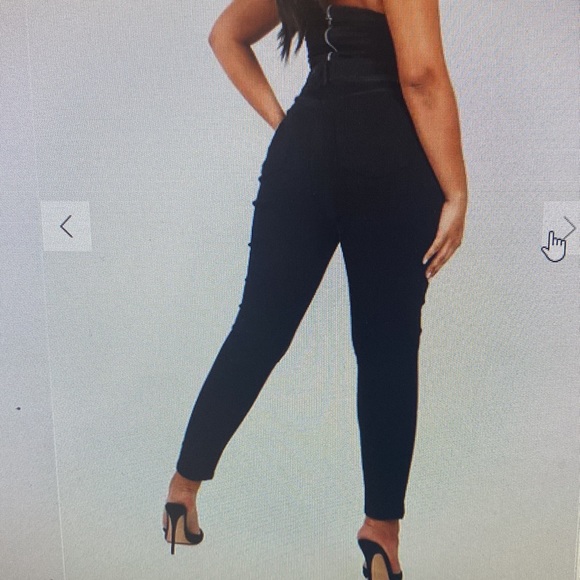 Plus size basic jeggings - Picture 2 of 3